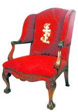 Кресло Николая II - реставрация
