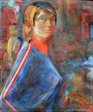 Портрет. х.м., 60х80, 1969