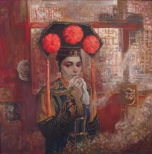 портрет в китайском костюме