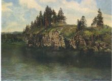 Скалы на реке Урал