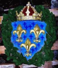 королевский герб Франции