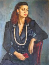 портрет жены художника