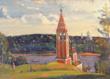 Колокольня Казанской церкви в Тутаеве